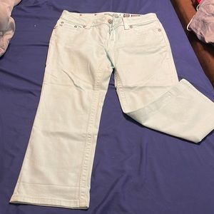 Miss me signature cuffed capri pants size 31